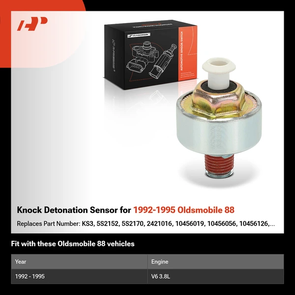 Knock Detonation Sensor for 1992-1995 Oldsmobile 88