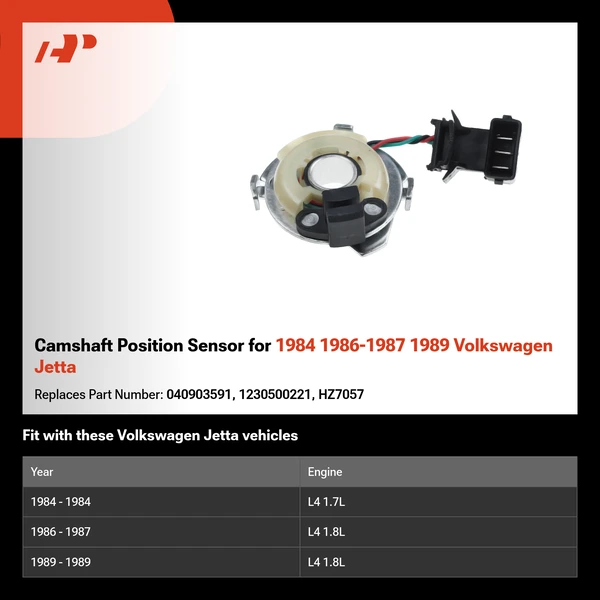 Camshaft Position Sensor for 1984 1986-1987 1989 Volkswagen Jetta