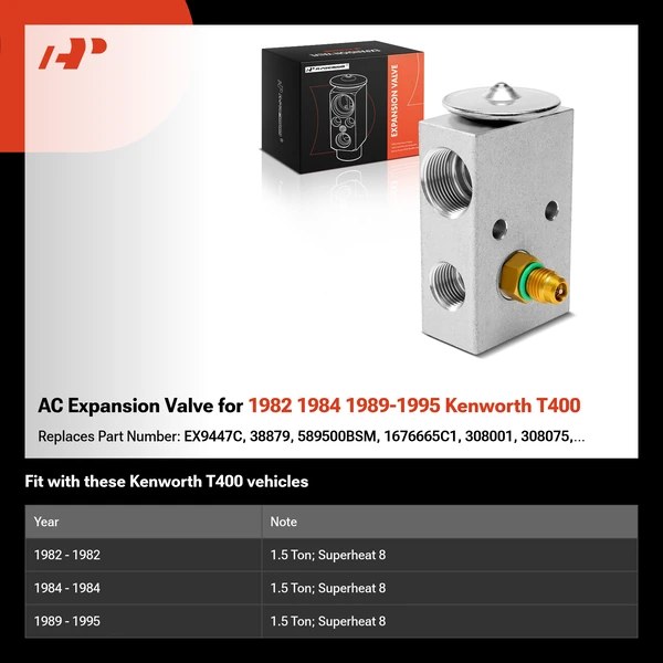 AC Expansion Valve for 1982 1984 1989-1995 Kenworth T400