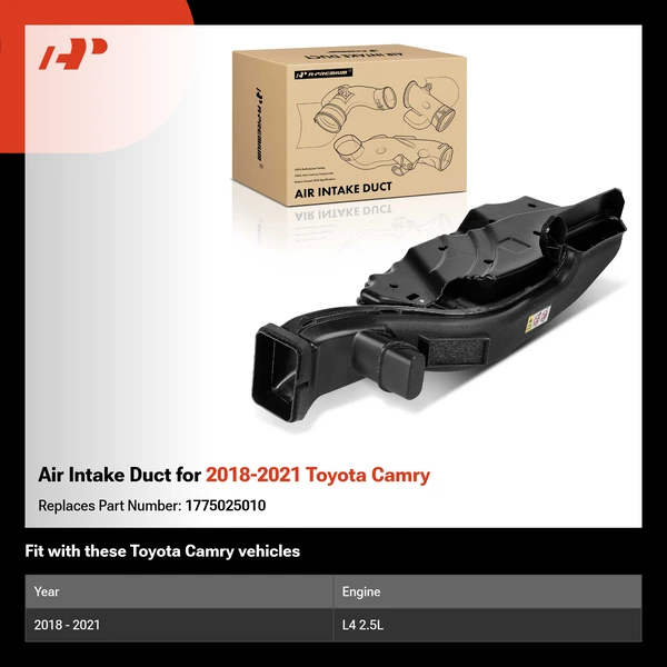 Air Intake Duct for 2018-2021 Toyota Camry