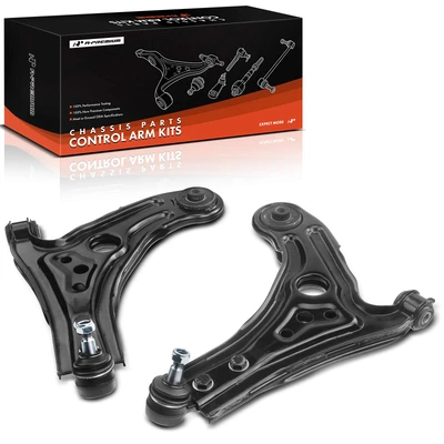2 Pcs Front Lower Control Arm & Ball Joint Assembly