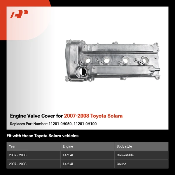 Engine Valve Cover for 2007-2008 Toyota Solara