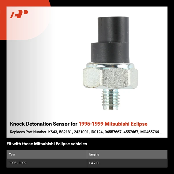 Knock Detonation Sensor for 1995-1999 Mitsubishi Eclipse