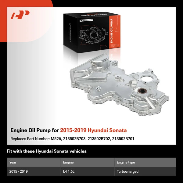 Engine Oil Pump for 2015-2019 Hyundai Sonata