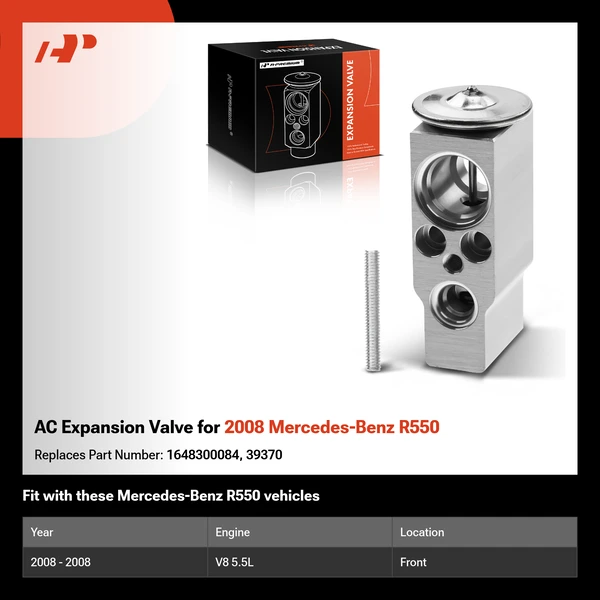 AC Expansion Valve for 2008 Mercedes-Benz R550