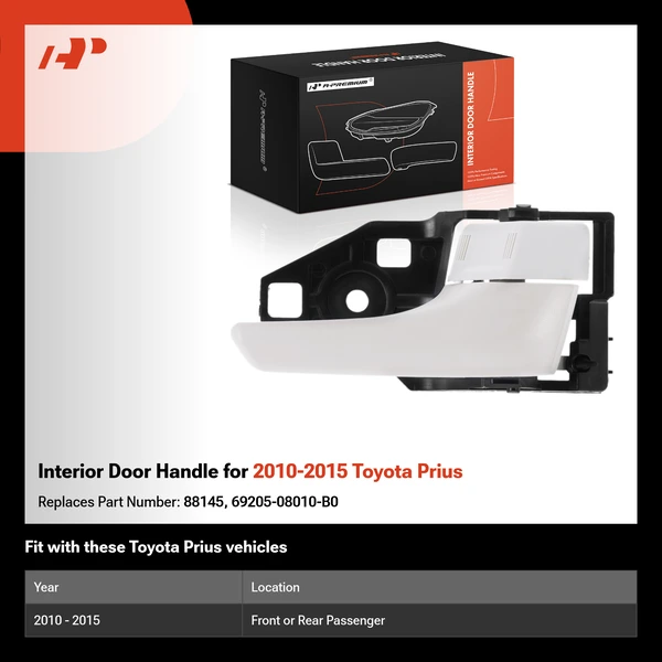 Interior Door Handle for 2010-2015 Toyota Prius