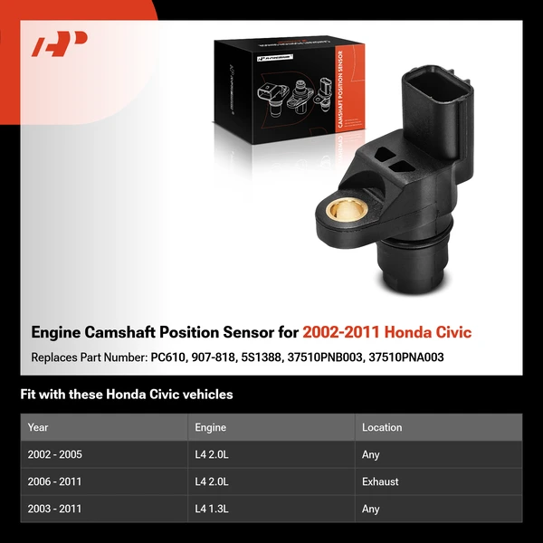 Engine Camshaft Position Sensor for 2002-2011 Honda Civic