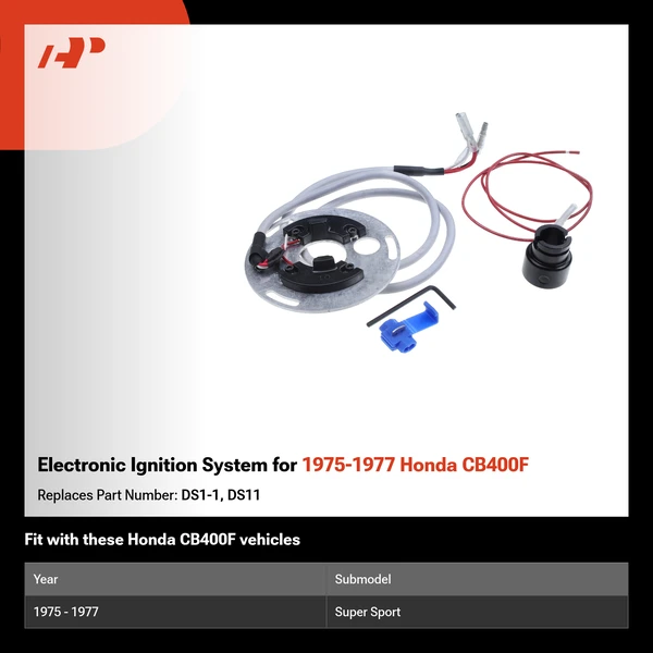 Electronic Ignition System for 1975-1977 Honda CB400F