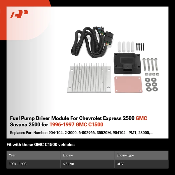 Fuel Pump Driver Module For Chevrolet Express 2500 GMC Savana 2500 for 1996-1997 GMC C1500