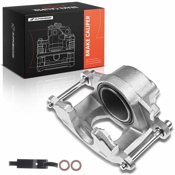 1974 Pontiac Ventura 1-Pc Brake Caliper Front Right Passenger Side 1-Piston A-Premium APBC0300
