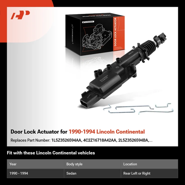 Door Lock Actuator for 1990-1994 Lincoln Continental