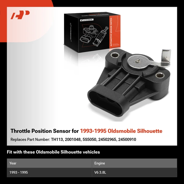 Throttle Position Sensor for 1993-1995 Oldsmobile Silhouette