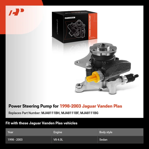 Power Steering Pump for 1998-2003 Jaguar Vanden Plas