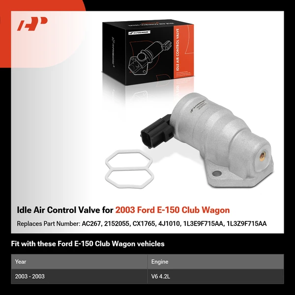 Idle Air Control Valve for 2003 Ford E-150 Club Wagon