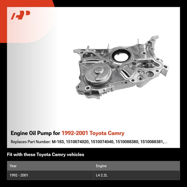 Engine Oil Pump for 1992-2001 Toyota Camry