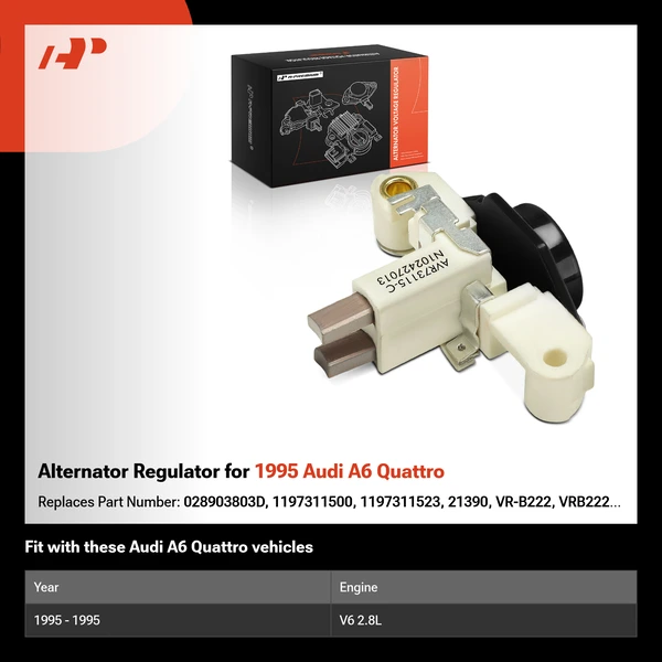 Alternator Regulator for 1995 Audi A6 Quattro
