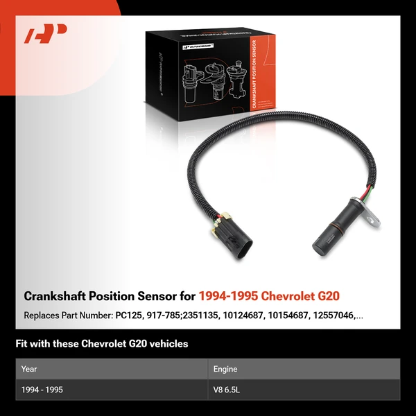 Crankshaft Position Sensor for 1994-1995 Chevrolet G20