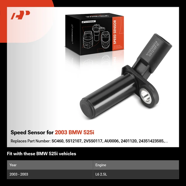 Speed Sensor for 2003 BMW 525i