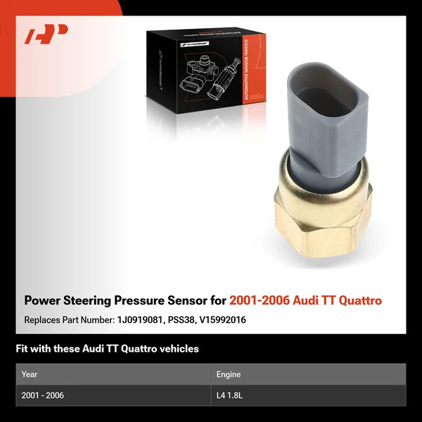 Power Steering Pressure Sensor for 2001-2006 Audi TT Quattro
