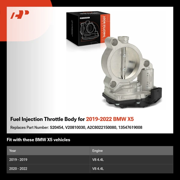 Fuel Injection Throttle Body for 2019-2022 BMW X5