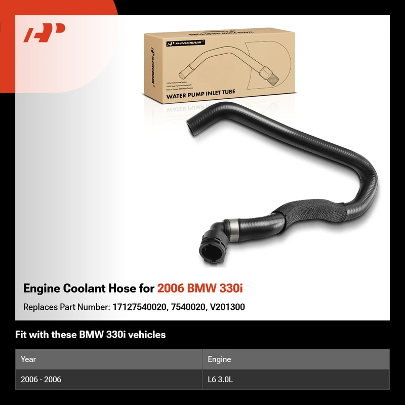 Engine Coolant Hose for 2006 BMW 330i