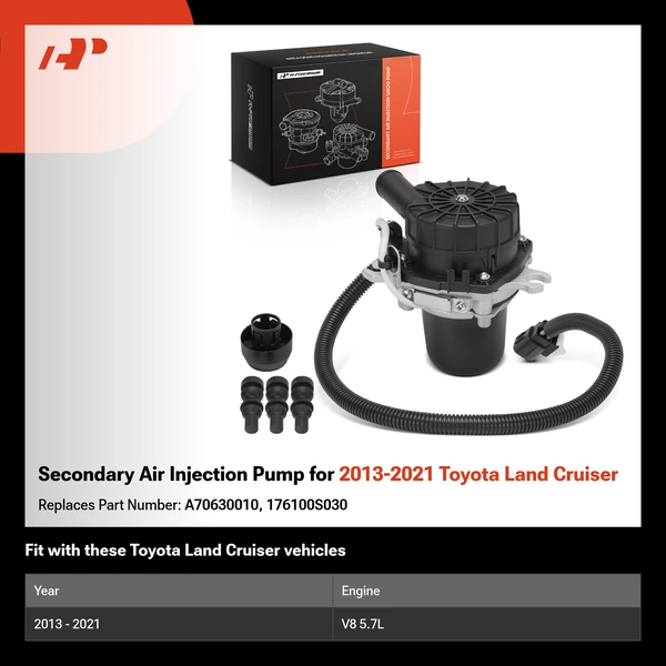 Secondary Air Injection Pump for 2013-2021 Toyota Land Cruiser