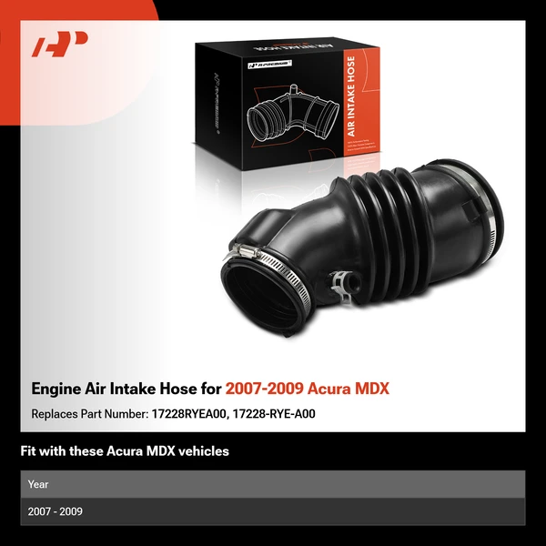 Engine Air Intake Hose for 2007-2009 Acura MDX