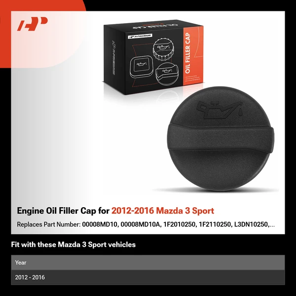 Engine Oil Filler Cap for 2012-2016 Mazda 3 Sport