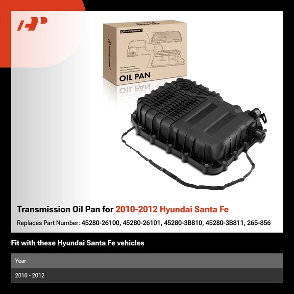 Transmission Oil Pan for 2010-2012 Hyundai Santa Fe