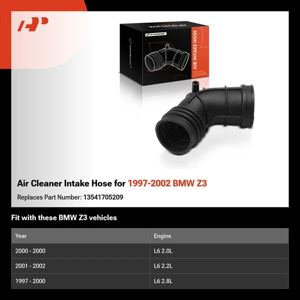 Air Cleaner Intake Hose for 1997-2002 BMW Z3