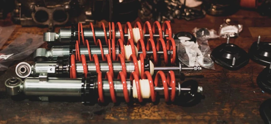 What are magnetic shock absorbers?