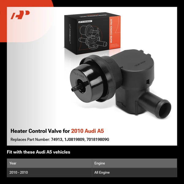 Heater Control Valve for 2010 Audi A5