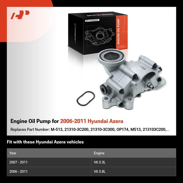 Engine Oil Pump for 2006-2011 Hyundai Azera