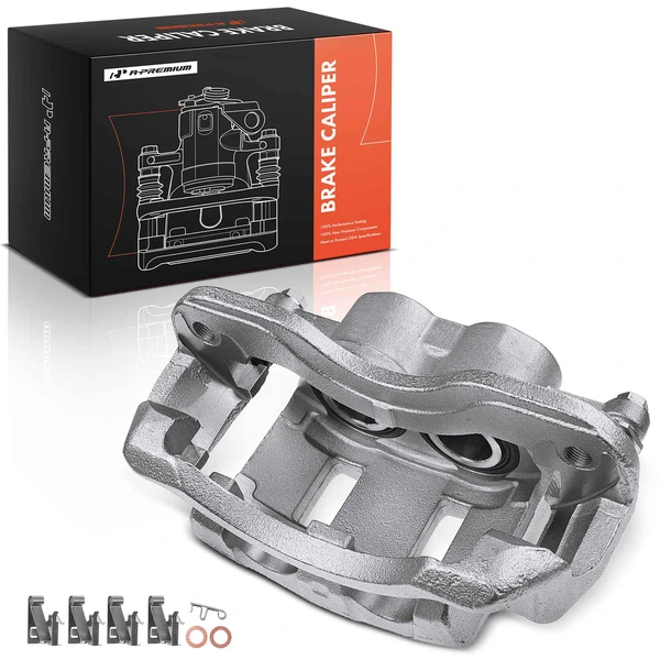 1-Pc Brake Caliper Front Left Driver Side 2-Piston A-Premium APBC1905