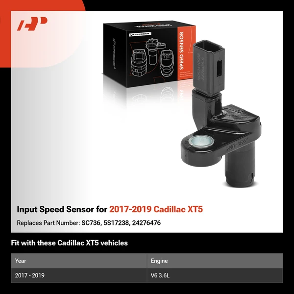 Input Speed Sensor for 2017-2019 Cadillac XT5