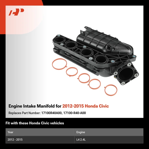 Engine Intake Manifold for 2012-2015 Honda Civic