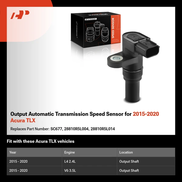 Output Automatic Transmission Speed Sensor for 2015-2020 Acura TLX