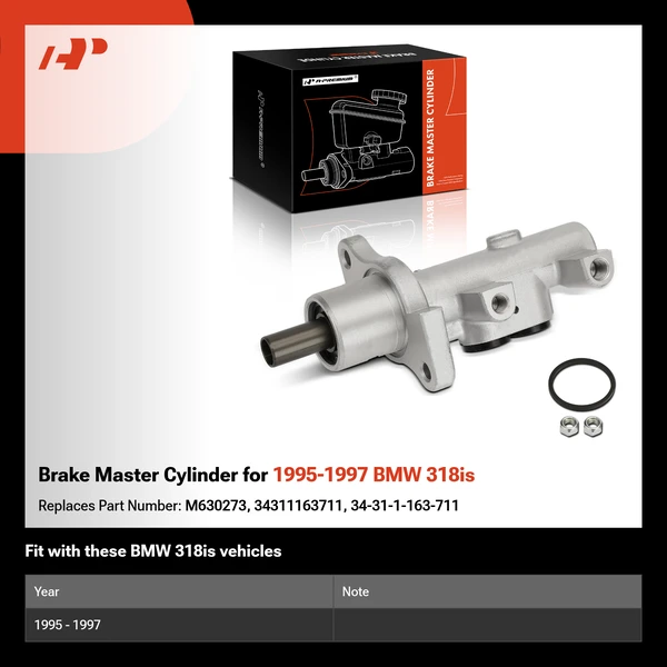 Brake Master Cylinder for 1995-1997 BMW 318is
