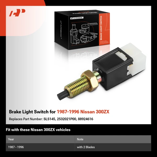 Brake Light Switch for 1987-1996 Nissan 300ZX