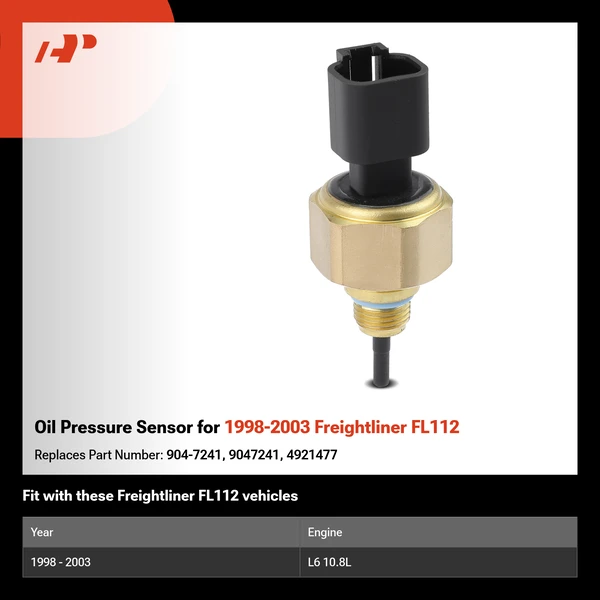 Oil Pressure Sensor for 1998-2003 Freightliner FL112