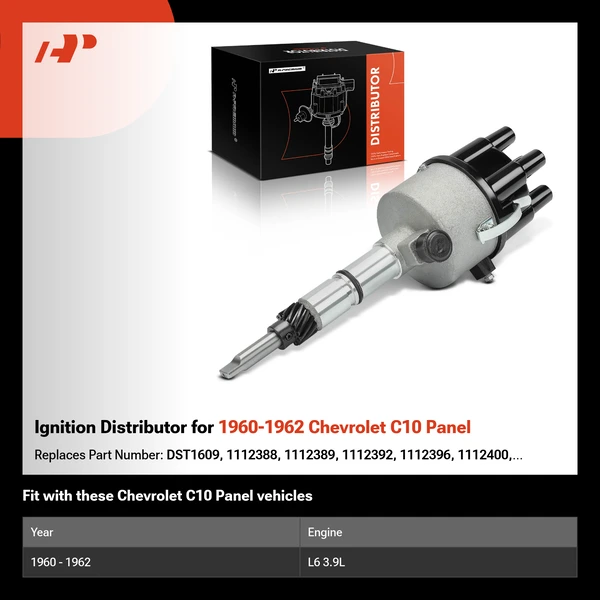 Ignition Distributor for 1960-1962 Chevrolet C10 Panel