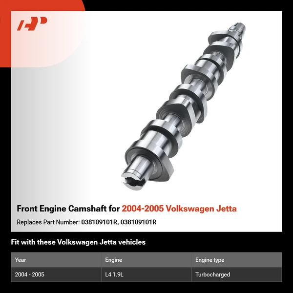 Front Engine Camshaft for 2004-2005 Volkswagen Jetta