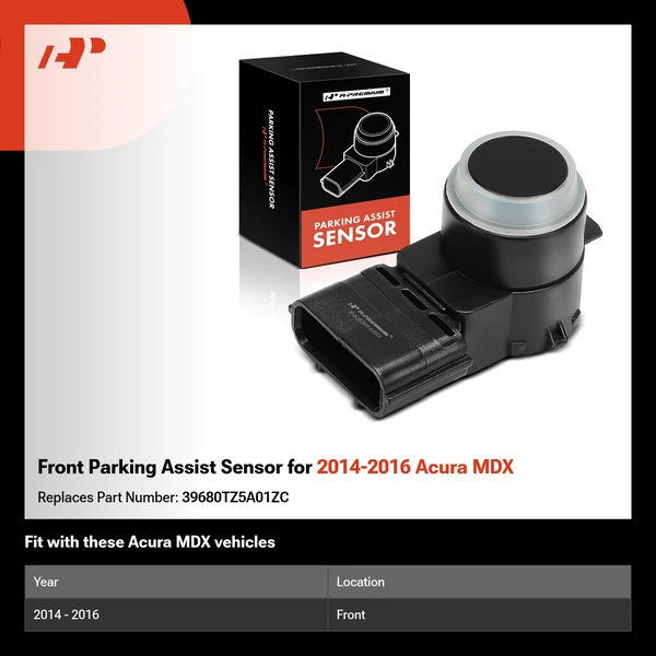Front Parking Assist Sensor for 2014-2016 Acura MDX