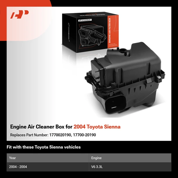 Engine Air Cleaner Box for 2004 Toyota Sienna