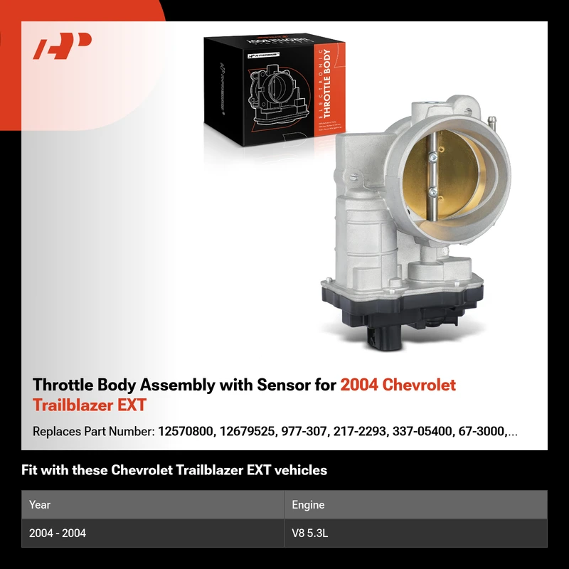 Throttle Body Assembly with Sensor for 2004 Chevrolet Trailblazer EXT