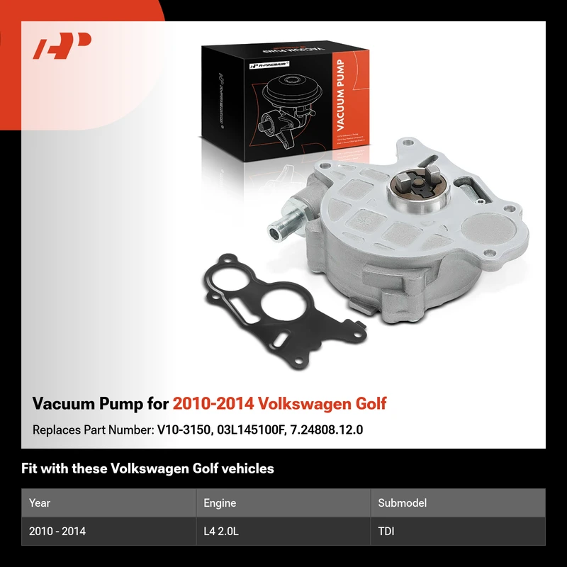 Vacuum Pump for 2010-2014 Volkswagen Golf