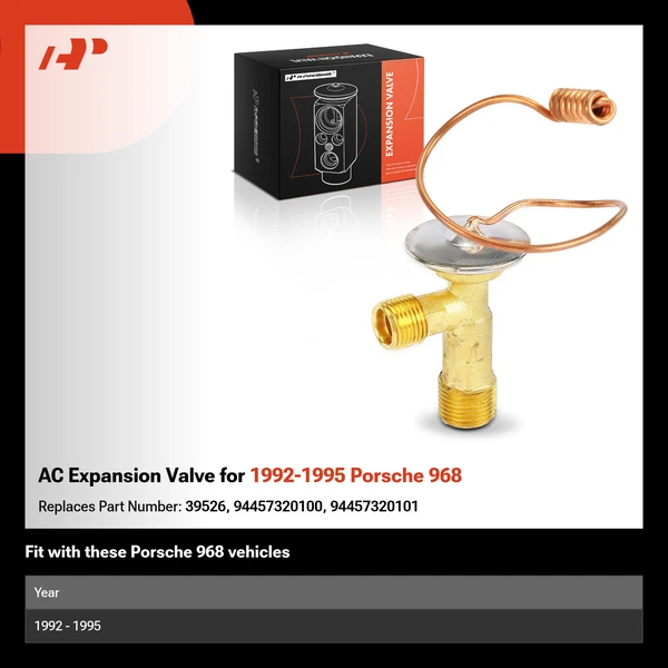 AC Expansion Valve for 1992-1995 Porsche 968