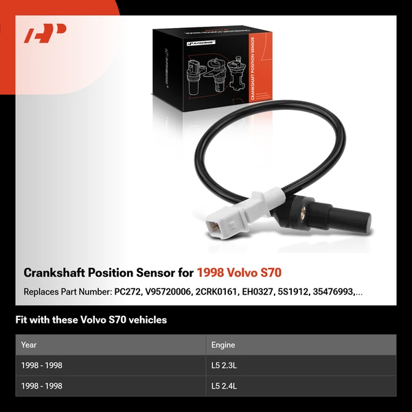 Crankshaft Position Sensor for 1998 Volvo S70