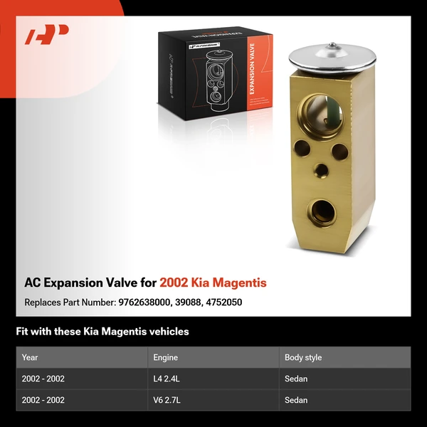 AC Expansion Valve for 2002 Kia Magentis