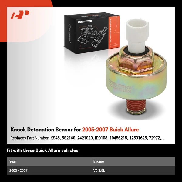 Knock Detonation Sensor for 2005-2007 Buick Allure